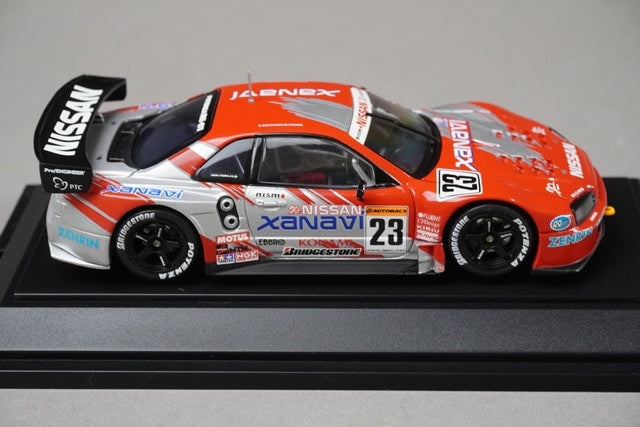 1:43 EBBRO Dealer Custom Nissan Xanavi Nismo GT-R JGTC 2003 #23 model car