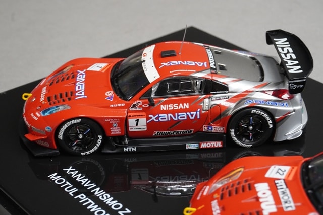 1:43 EBBRO 999NF-REM05-01 Dealer Nissan 05 Nismo Z Late Model Set of 2 #1 #22 model car