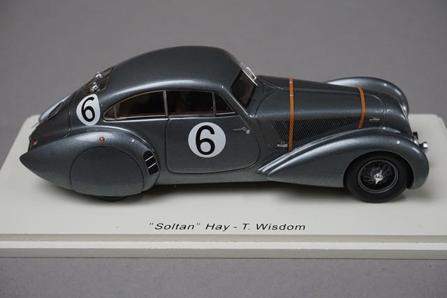 1:43 SPARK S3816 Bentley Corniche Paulan Le Mans 6th 1949 #6 model car