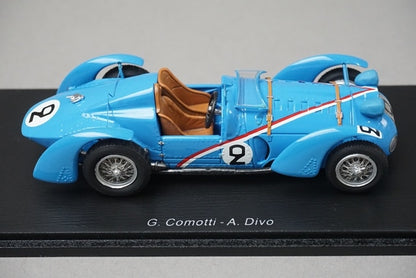 1:43 SPARK S2726 Delahaye 145 Le Mans 1938 #2 model car