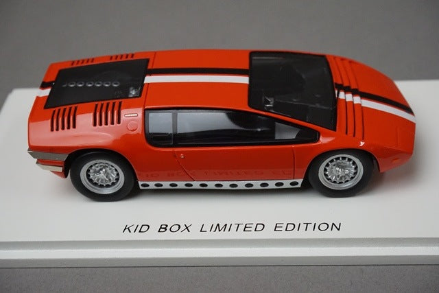 1:43 SPARK SKB43009 Kidbox Bizzarrini Manta Tokyo Racing Car Show 1969 Red model car