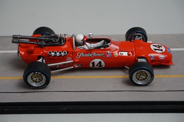 1:43 Spark 43IN67 Coyote Indy 500 Winner 1967 #14 A.J. Foyt model car