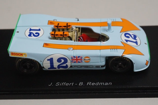 1:43 Spark 43TF70 Porsche 908/3 Targa Florio Winner 1970 #12 model car