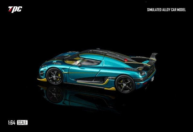 [ Pre-order ] TPC 1:64 Koenigsegg Agera RS Peacock Blue