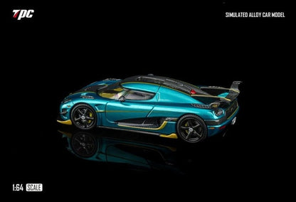 [ Pre-order ] TPC 1:64 Koenigsegg Agera RS Peacock Blue