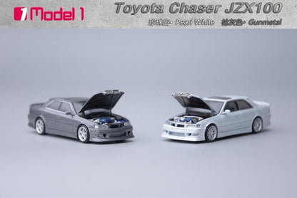 [ Pre-order ] Model One 1:64 Toyota Chaser MK6 (JZX100) Gunmetal Gray