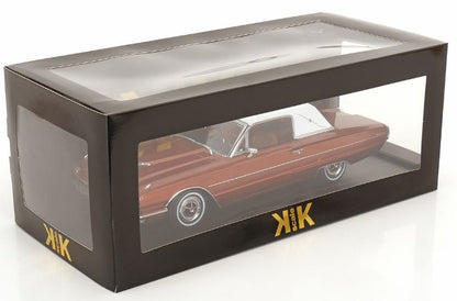 [ Pre-order ] KKDC181384 KK scale 1:18 Ford Thunderbird Landau Coupe 1966 Copper Metallic/White