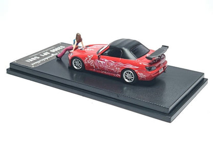 [ Pre-order ] MC640022A MC Model Collect 1:64 Honda S2000 AP1 Red with Figure