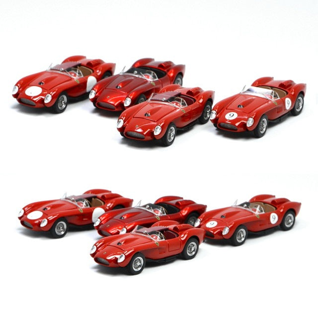 GFCC 1:64 Ferrari 250TR Red with White Circle model car