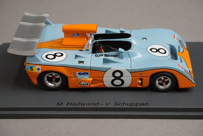 1:43 Spark STME09 Gulf Mirage M6 Le Mans 1973 #8 model car