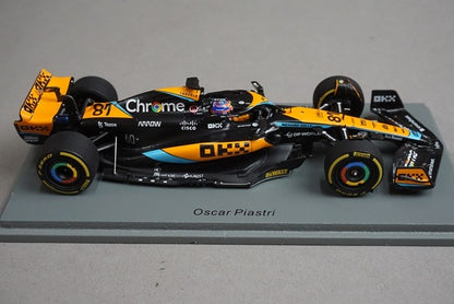 1:43 Spark S8574 McLaren MCL60 Australian GP 8th 2023 #81 model car