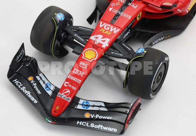 [ Pre-order ] BBR2318T44 BBR 1:18 Ferrari SF-23 Fiorano test 2025 - L. Hamilton #44