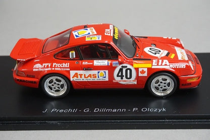 1:43 SPARK S2070 Porsche 911 Carrera 2 Cup Le Mans 1993 #40 model car