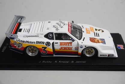 1:43 Spark US044 BMW M1 GR5 Daytona 1980 #3 model car