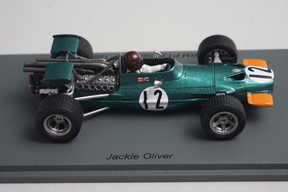 1:43 Spark S2345 BRM P139 Italian GP 1969 #12 J. Oliver model car