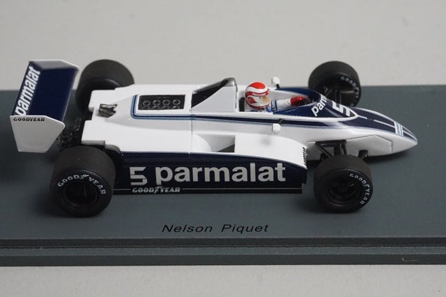 1:43 Spark S4790 Brabham BT49 Winner Long Beach GP 1980 #5 N. Piquet model car