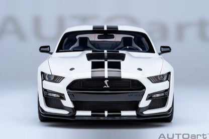 [ Pre-order ] 73095 AUTOart 1:18 Ford Mustang Shelby GT500 (White with Black Stripes)