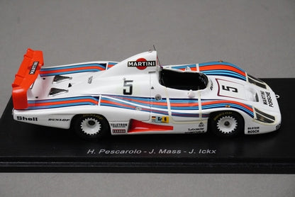 1:43 SPARK S4432 Porsche 936:78 Le Mans 1978 #5 Martini model car