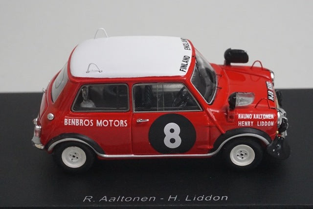 1:43 Spark S2660 Mini Cooper East African Safari 1967 #8 model car