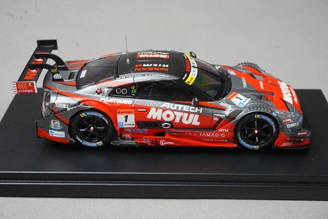 1:43 EBBRO 45397 Nissan Motul Autech GT-R Super GT500 Fuji Rd.2 Winner 2016 #1 Tsugio Matsuda / R. Quintarelli
