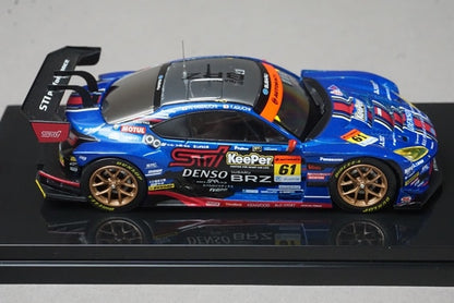 1:43 EBBRO 45803 Subaru BRZ R&D Sports Super GT300 2021 #61 Takuto Iguchi / Hideki Yamauchi