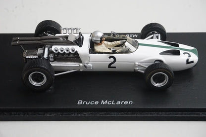 1:43 SPARK S3093 McLaren M2B Ford Monaco GP 1966 #2 B. McLaren model car