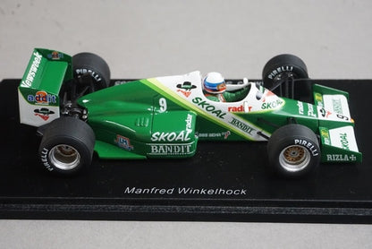 1:43 SPARK S1728 RAM 03 SAT French GP 1985 #9 M. Winkelhock model car