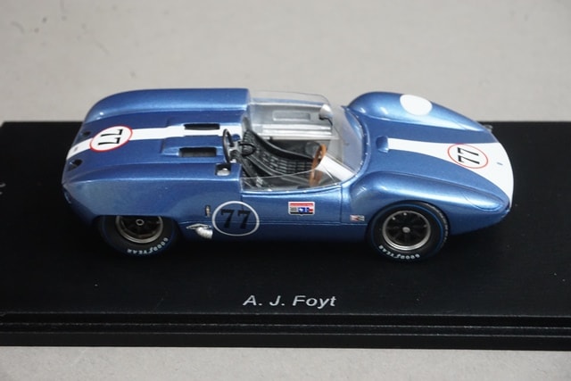 1:43 SPARK US109 Scarab MK4 Nassau Trophy Race Winner 1963 #77 A.J. Foyt model car