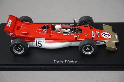 1:43 SPARK S1764 Team Lotus 56B Dutch GP 1971 #15 D. Walker model car