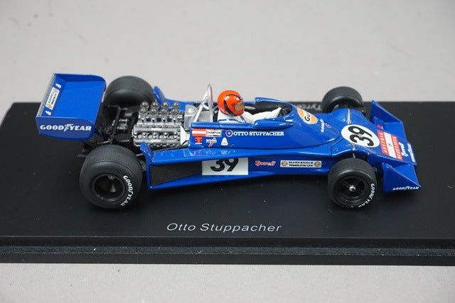 1:43 Spark S1649 Tyrrell 007 Canadian GP 1976 #39 O. Stubbach