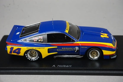 1:43 SPARK S0860 Chevrolet Monza Road Atlanta Winner 1976 #14 model car