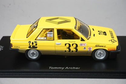 1:43 Spark US062 Renault Alliance Laguna Seca 1984 #33 T.Archer
