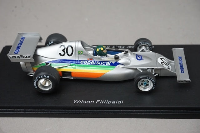 1:43 SPARK S3934 Copascar FD01 Argentine Grand Prix 1975 #30 W. Fittipaldi model car