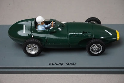 1:43 SPARK S4870 Vanwall VW5 Dutch Grand Prix Winner 1958 #1 S. Moss model car