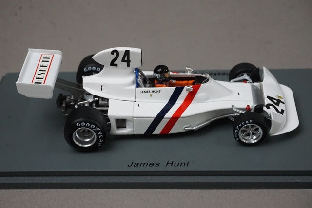 1:43 SPARK S2241 Hesketh 308 Swedish GP 3rd 1974 #24 J.Hunt model car