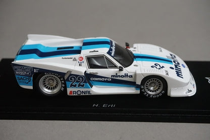 1:43 Spark SG504 Zackspeed Europa Gr5 DRM 1979 #22 H. Ertl model car