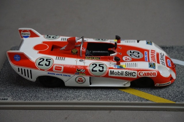1:43 Spark MC7403 International Trade Custom Mazda Sigma MC74 Le Mans 1974 #25 model car