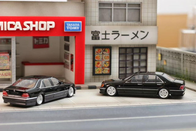 [ Pre-order ] SW Street Weapon 1:64 Benz S600 W140 B/Black Gray