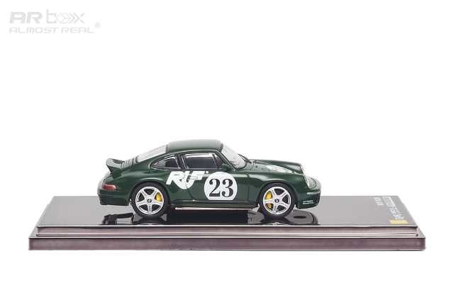 [ Pre-order ] 680201011 AR Box x Tenmil [ Almost Real Model ] 1:64 RUF SCR 2018 Duck Wing (911 SC) Irish Green #23 China Toy Show Exclusive