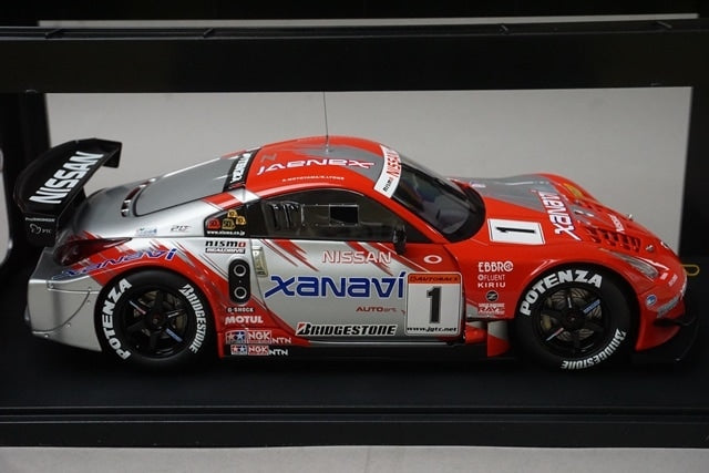 1:18 AUTOart 80481A Nissan Xanavi Nismo Z GT500 JGTC 2004 #1 (Osaka Auto Messe 2006)