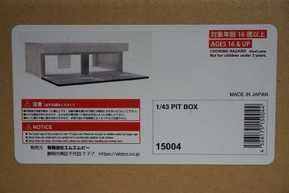 1:43 EBBRO 15004 Nismo Motul PIT BOX model car