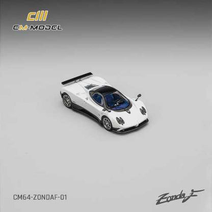 [ Pre-order ] CM64-ZondaF-01 CM-Model 1:64 Pagani Zonda F Pearl White