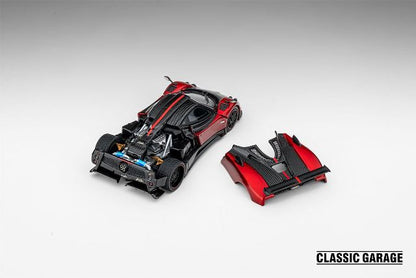 [ Pre-order ] Classic Garage 1:64 Pagani Zonda Cinque Metallic Red