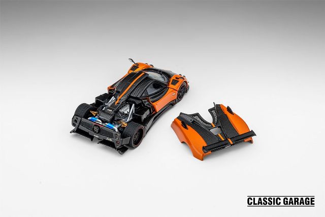 [ Pre-order ] Classic Garage 1:64 Pagani Zonda Cinque Orange