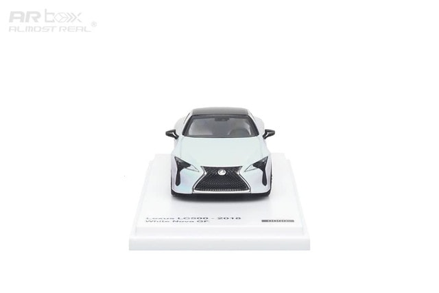 [ Pre-order ] 670304001 AR Box Almost Real Model 1:64 Lexus LC500 2018 White Nova