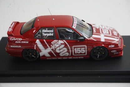1:43 HPI 8126 Alfa Romeo 155 TS Silverstone BTCC Presentation 1994 #155