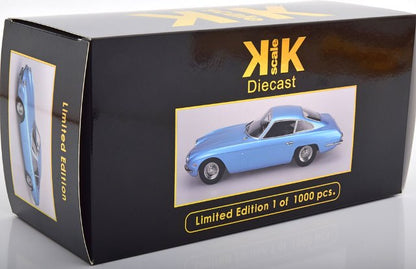 [ Pre-order ] KKDC180391 KK scale 1:18 Lamborghini 400 GT 2+2 1966 Light Blue Metallic