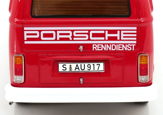 [ Pre-order ] KKDC181364 KK scale 1:18 Volkswagen VW Bus T2b 1972 Porsche Racing Service