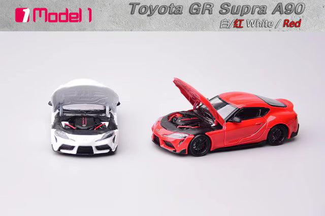 [ Pre-order ] Model One 1:64 Toyota GR Supra A90 5th Generation Mk5 White