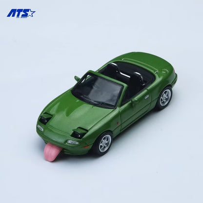 [ Pre-order ] ATS880105 ATS 1:64 Mazda Eunos Roadster MX-5 Eunos Roadster (NA/Miata) Green